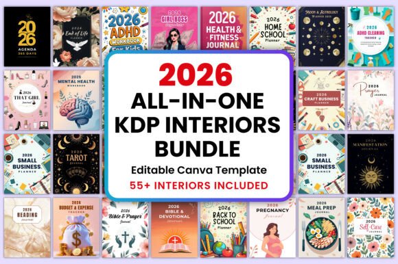 2026 All-in-One KDP Interiors Bundle