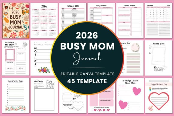 2026 Busy Mom Journal KDP Interiors: What Designers & Moms Overlook (And How to Get It Right)