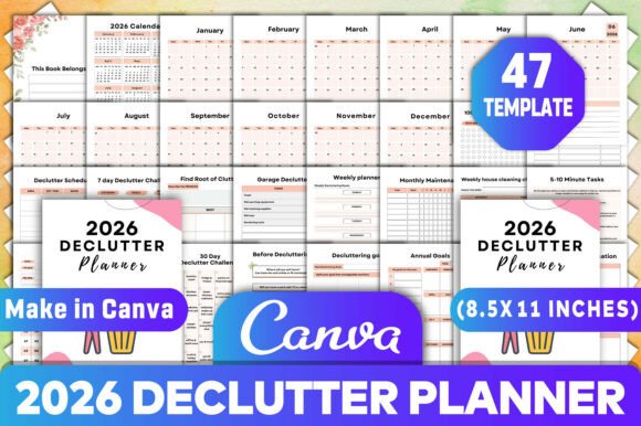 2026 Declutter Planner