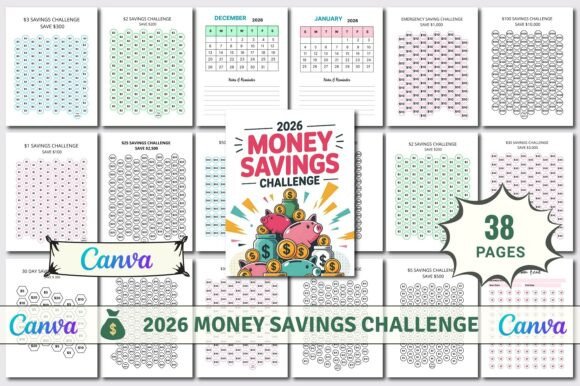 2026 Money Savings Challenge KDP