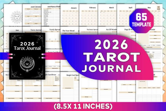 2026 Tarot Journal Canva KDP Interiors: Your Fully Customizable, Print-Ready Tool for Intentional Guidance