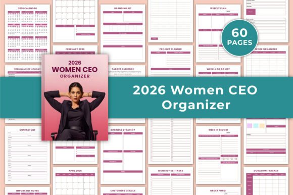 2026 Women CEO Organizer KDP Interiors