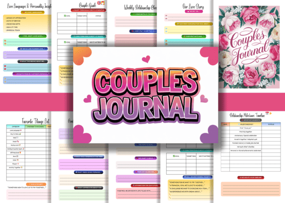 Couples Journal – KDP Interiors: A Thoughtful Tool to Deepen Connection and Build Intentional Love