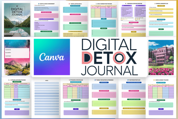 Digital Detox Journal – KDP Interiors: A Strategic Tool for Intentional Living and Sustainable Focus