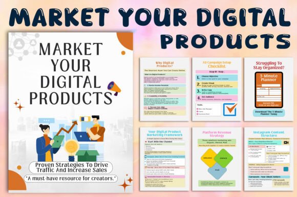 Market Your Digital Products Canva KDP