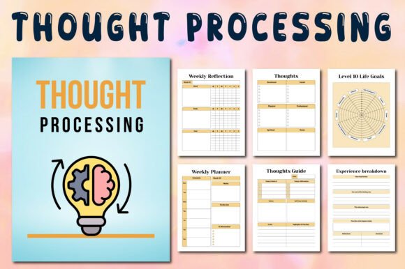Thought Processing Canva KDP Interiors: A Strategic Tool for Intentional Thinking and Business Clarity